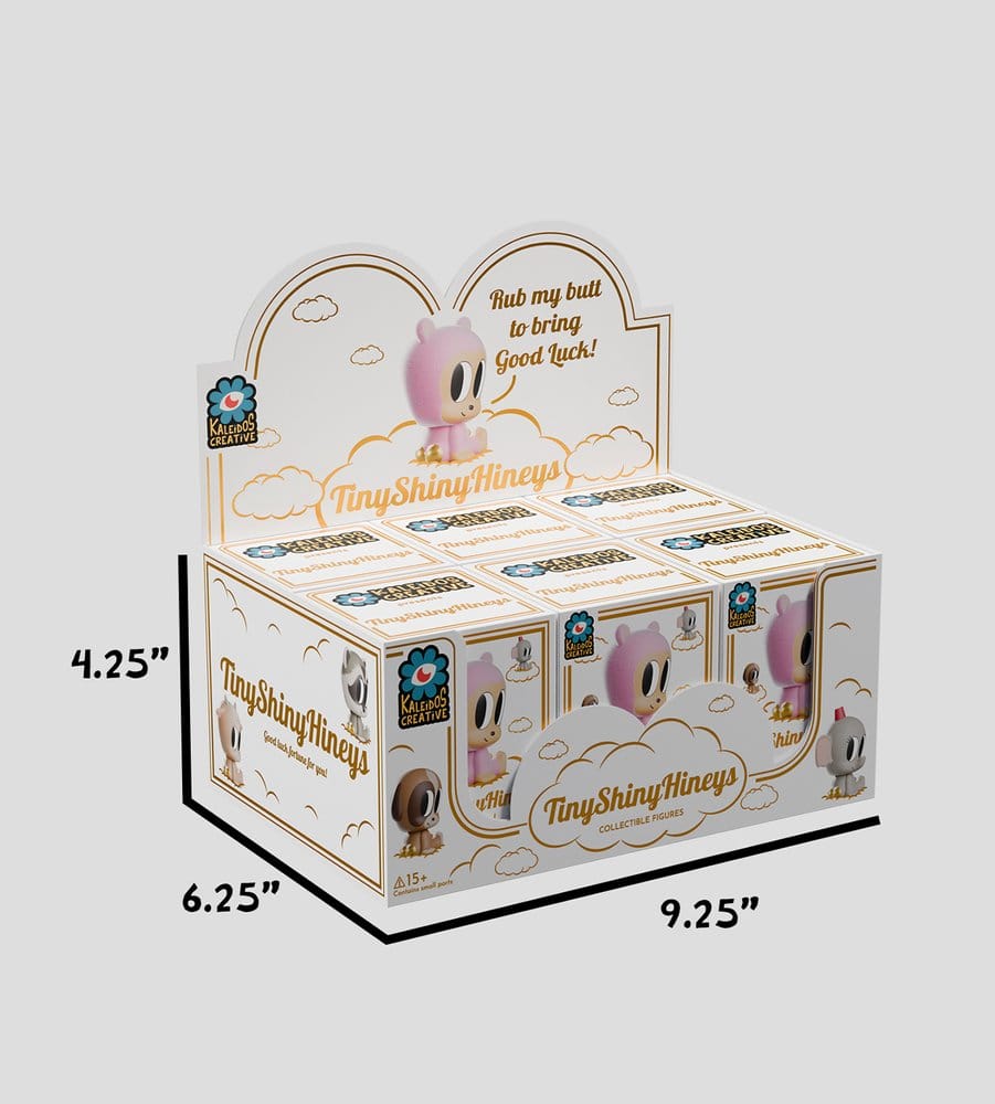 Tiny Shiny Hineys Figuras Mini S1 7 cm Blind Box Expositor (6)