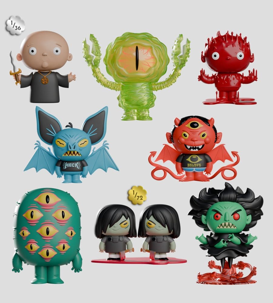 Odds N Sods Figuras Mini S1 6 cm Blind Box Expositor (6) Frikytopia