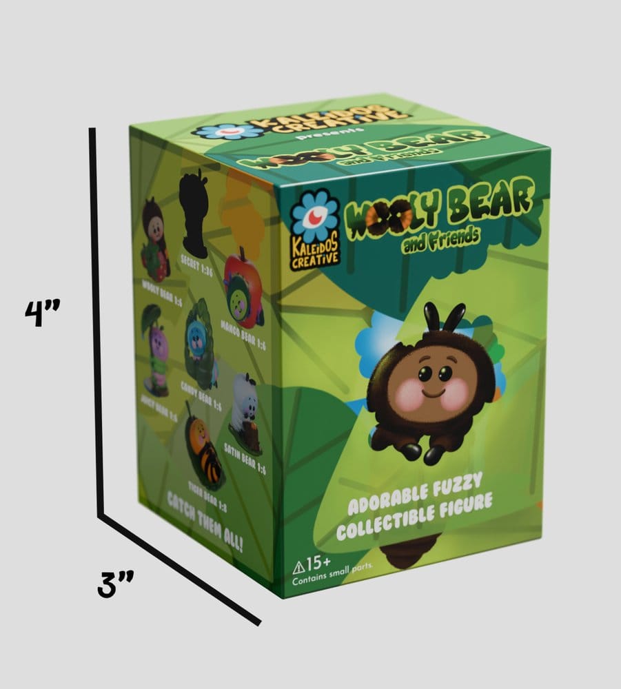 Wooly Bear and Friends Figuras Mini Vinyl S1 13 cm Blind Box Expositor (6)