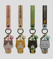 Manecookie Neko Llavero de silicona S1 13 cm Blind Box Expositor (8)