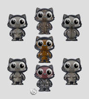 Catscans Figuras Mini S2 Bare Bones 6 cm Blind Box Expositor (6)
