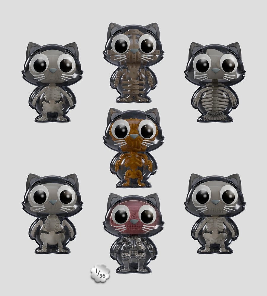Catscans Figuras Mini S2 Bare Bones 6 cm Blind Box Expositor (6) Frikytopia