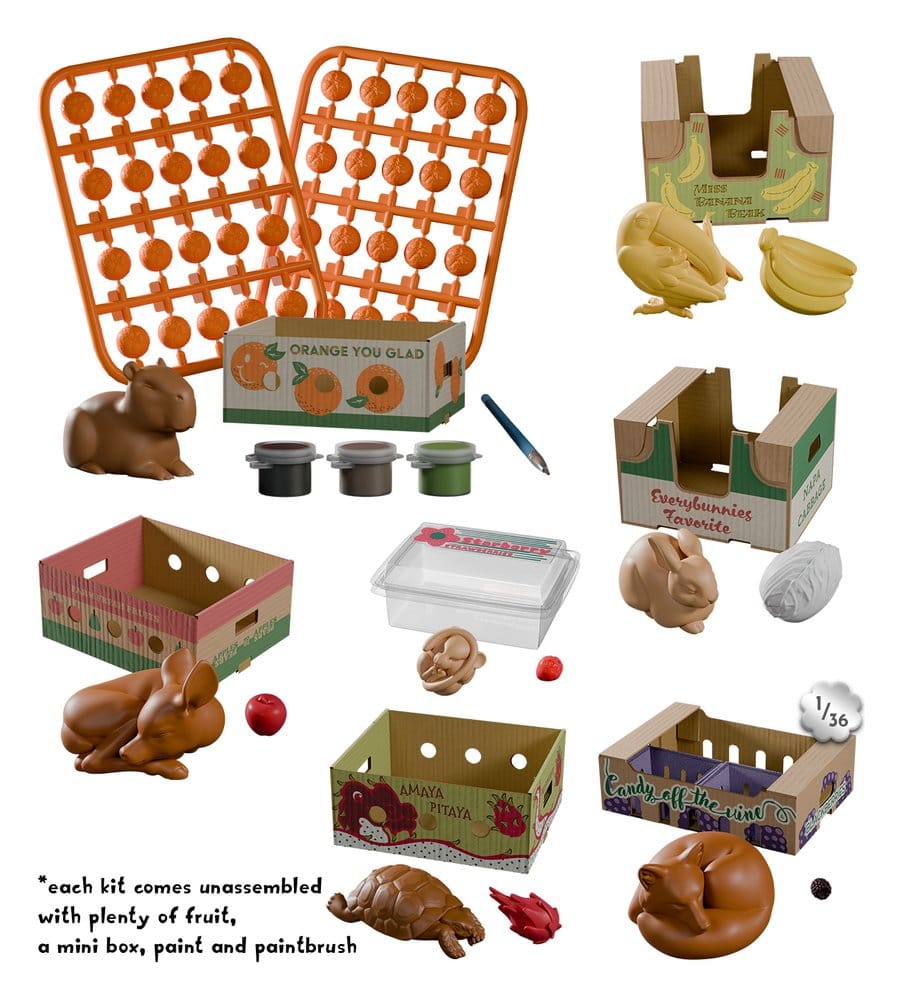 Fruit Box Stowaways Kit de Manualidades DIY Blind Box Expositor (6) Frikytopia