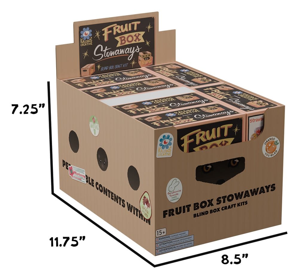 Fruit Box Stowaways Kit de Manualidades DIY Blind Box Expositor (6)