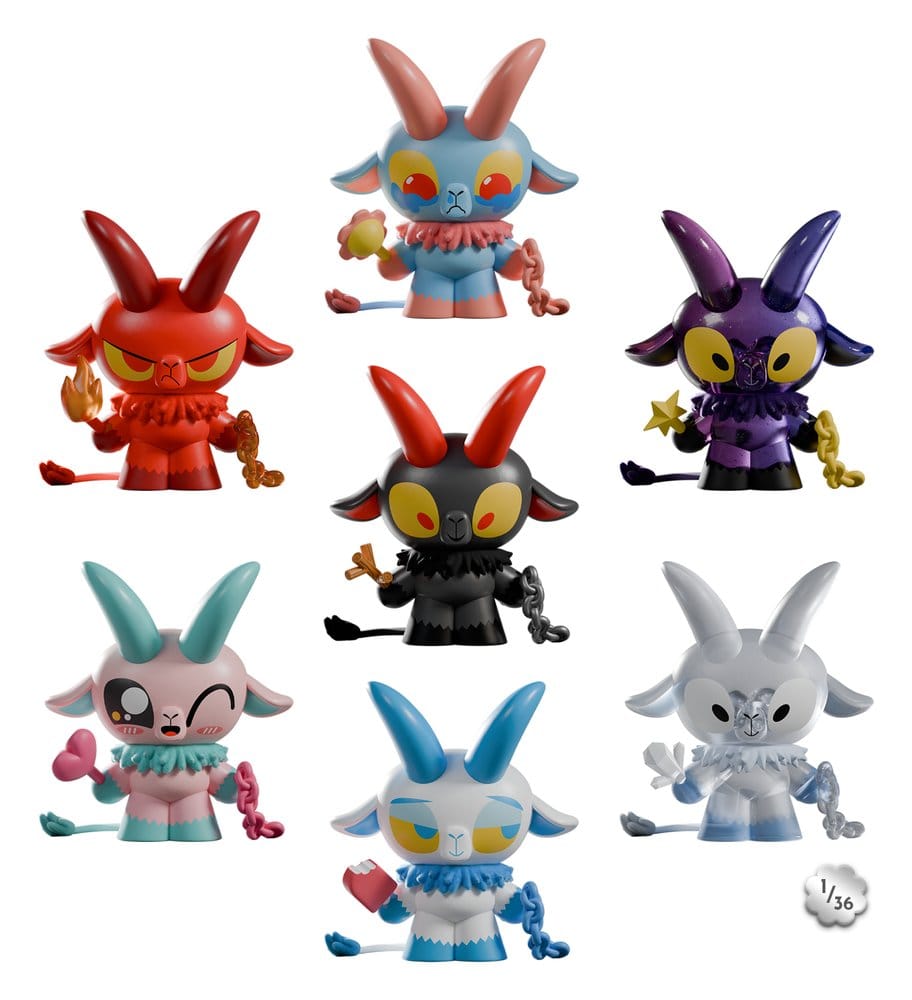 Kid Krampus Figuras Mini S1 8 cm Blind Box Expositor (6) Frikytopia