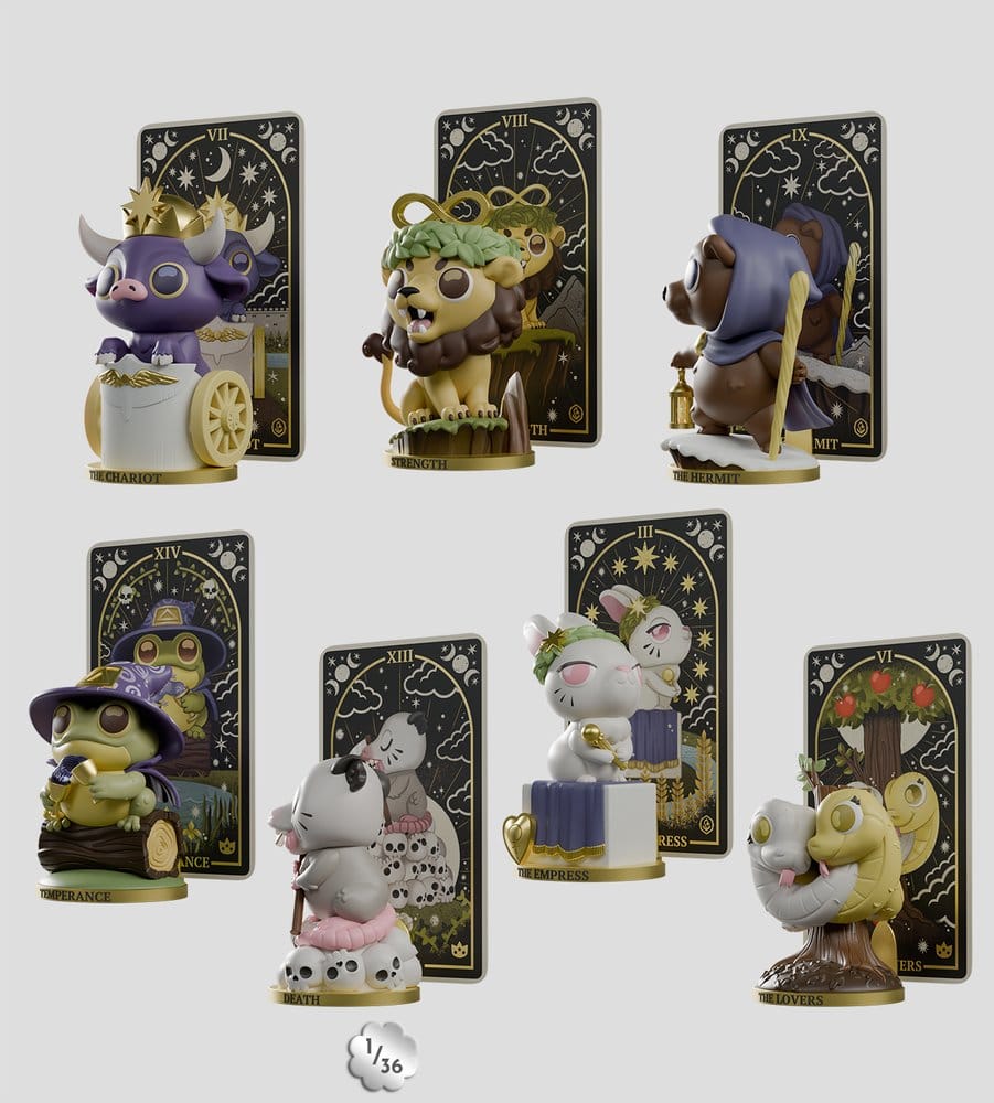 Wild Magic Tarot Figuras Mini S2 8 cm Blind Box Expositor (6) Frikytopia