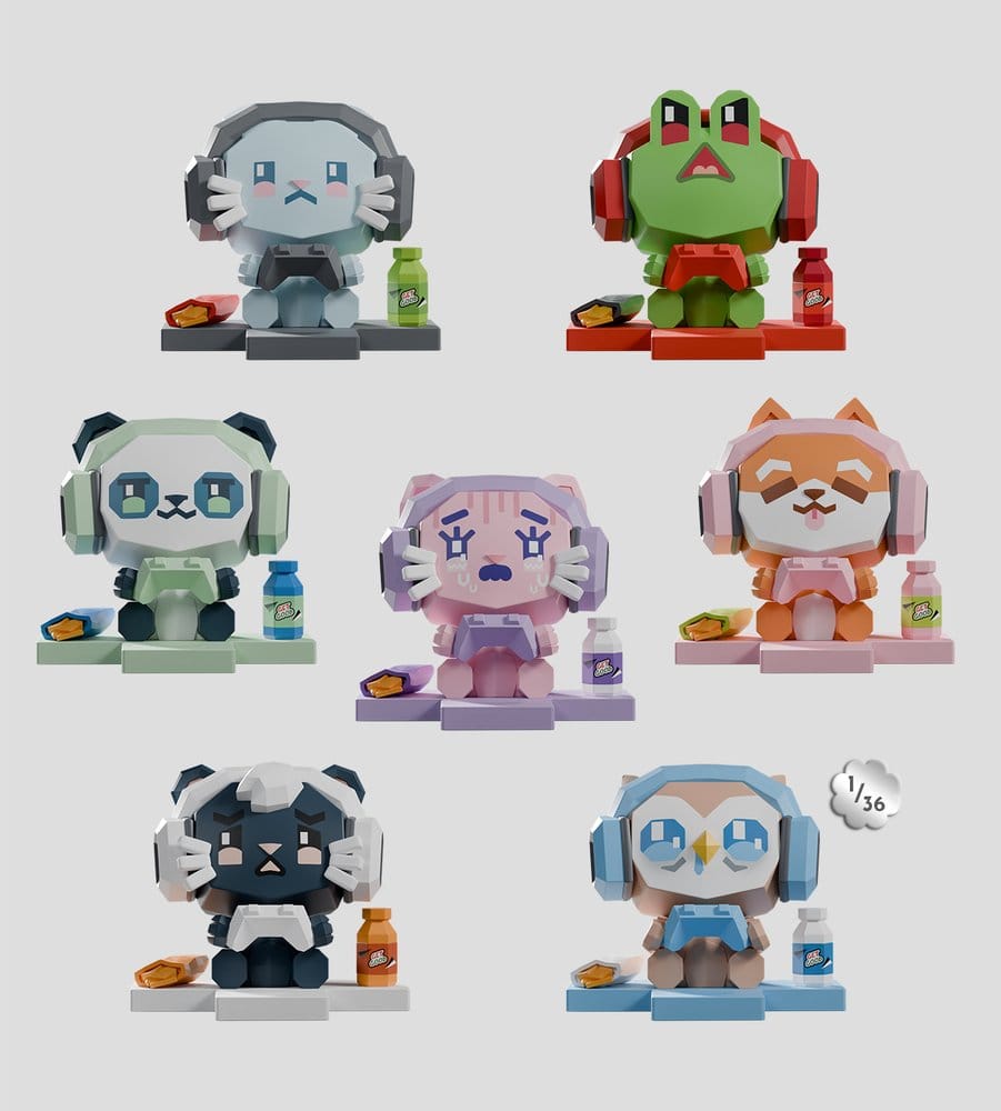 Mega Mini Arcade Figuras Mini S1 6 cm Blind Box Expositor (6) Frikytopia