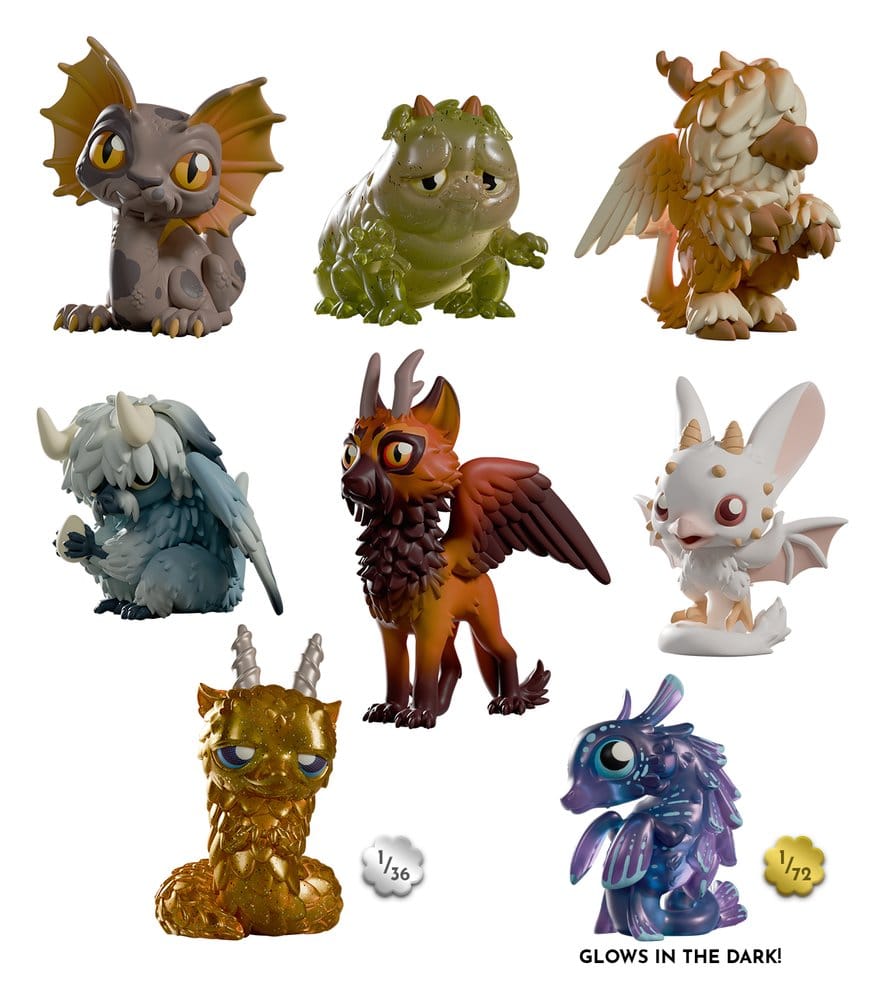 Chimeric Dragons Figuras Mini S1 8 cm Blind Box Expositor (6) Frikytopia