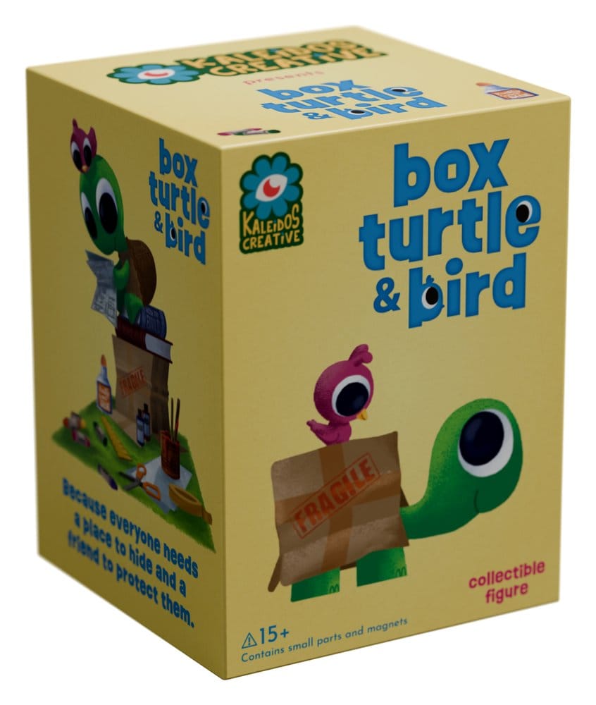 Box Turtle and Bird Figuras Mini S1 9 cm Blind Box Expositor (6)
