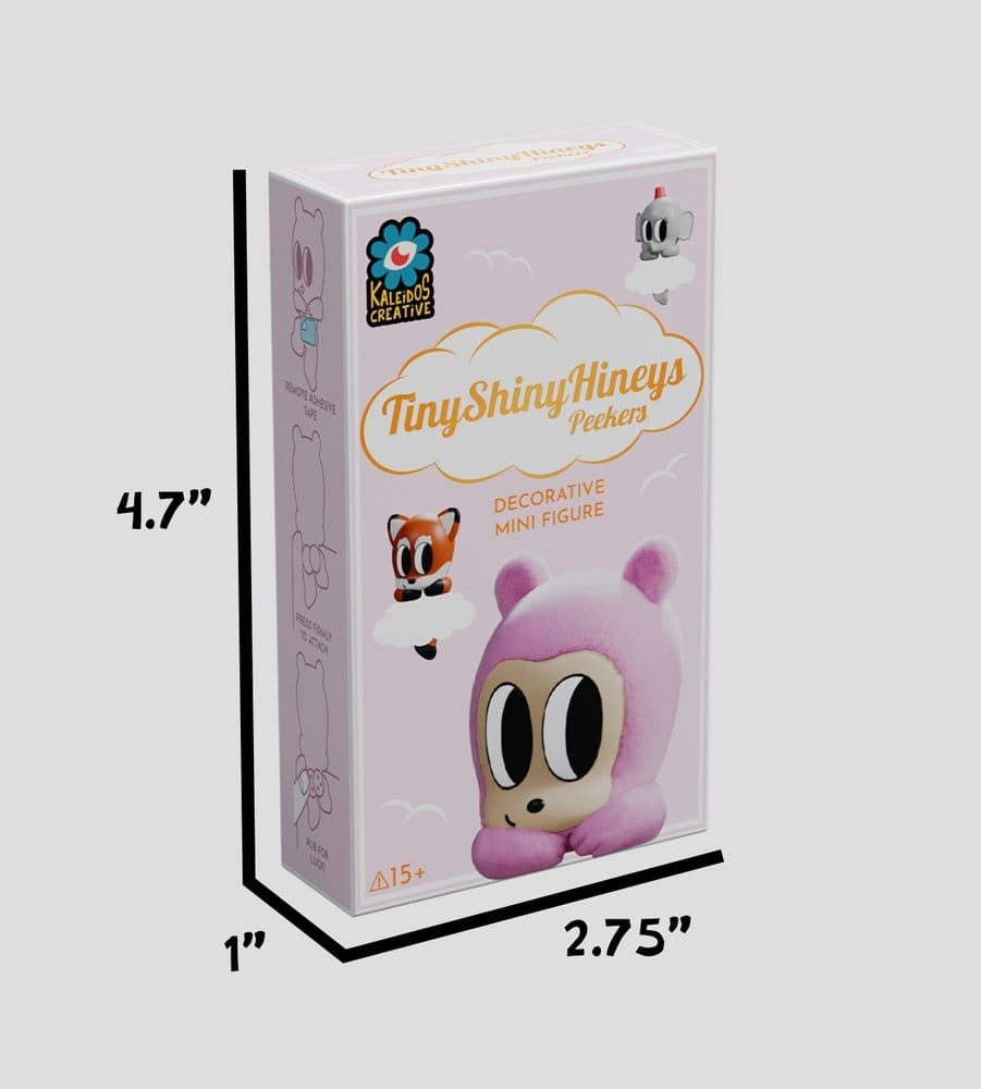 Tiny Shiny Hiney Peakers Figuras Mini S1 6 cm Blind Box Expositor (6)