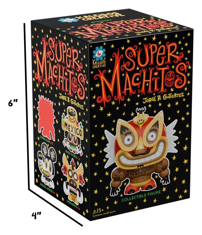 Super Machito Figuras Mini S1 10 cm Blind Box Expositor (6)