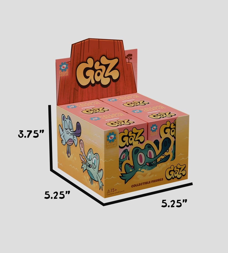 Gaz Figuras Mini 7 cm Blind Box Expositor (4)