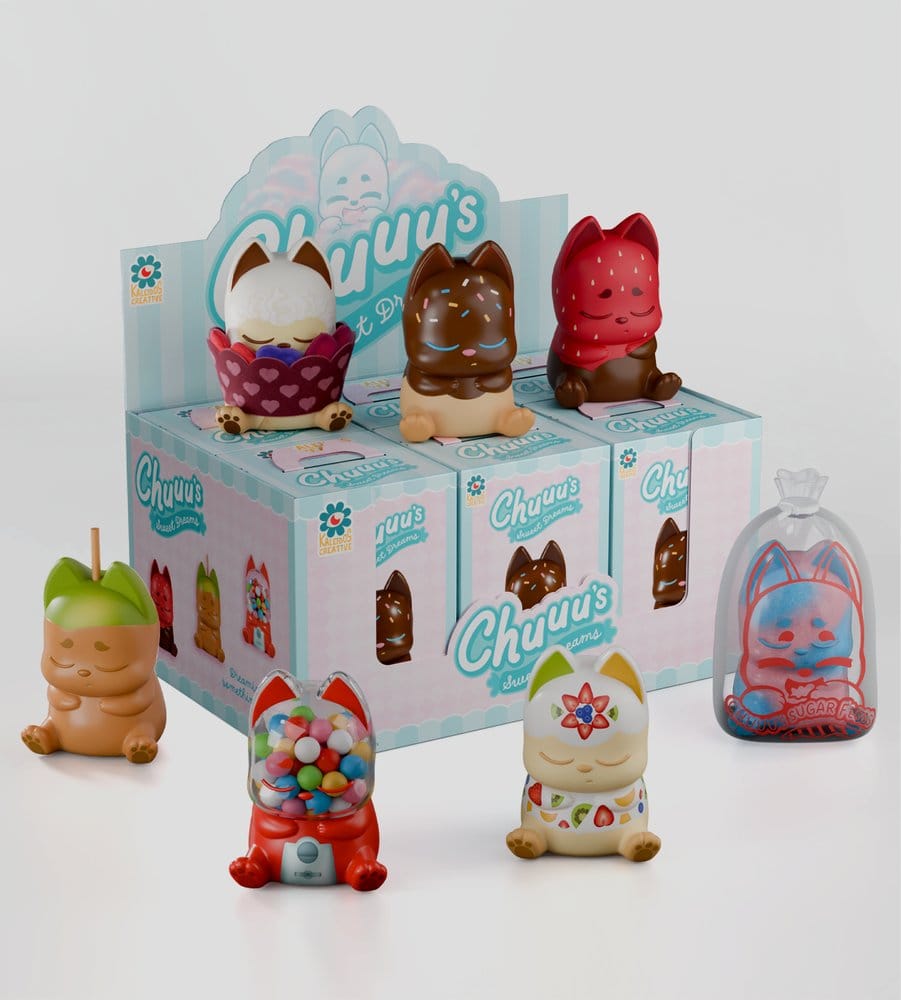 Chuuu Vinyl Figuras Mini S2 Sweet Treats 11 cm Blind Box Expositor (6)