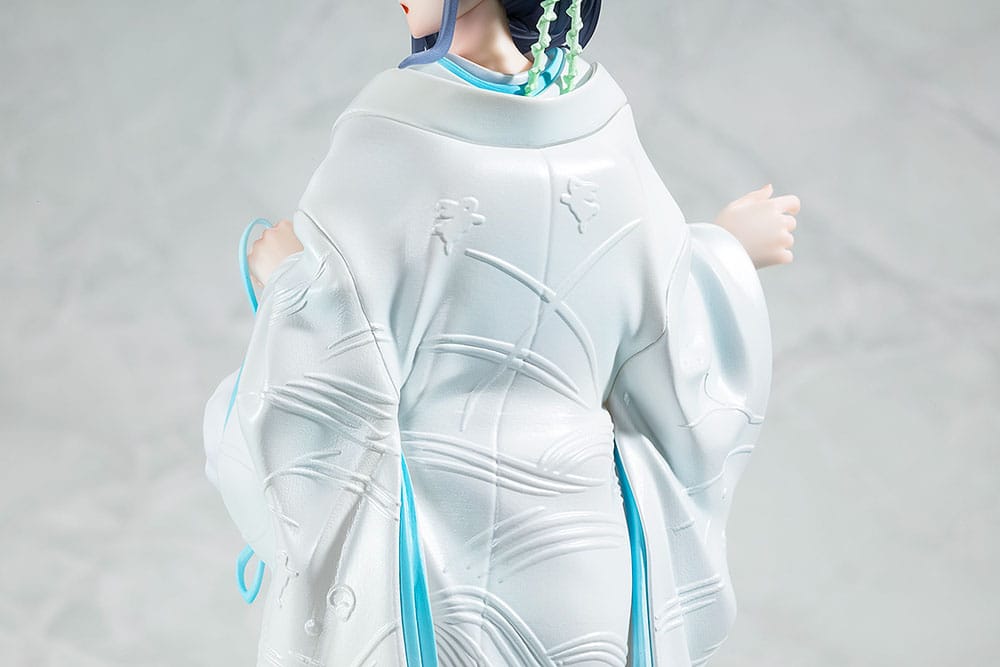 Rascal Does Not Dream of a Bunny Girl Senpai Estatua 1/7 Mai Sakurajima White Kimono Ver. 23 cm