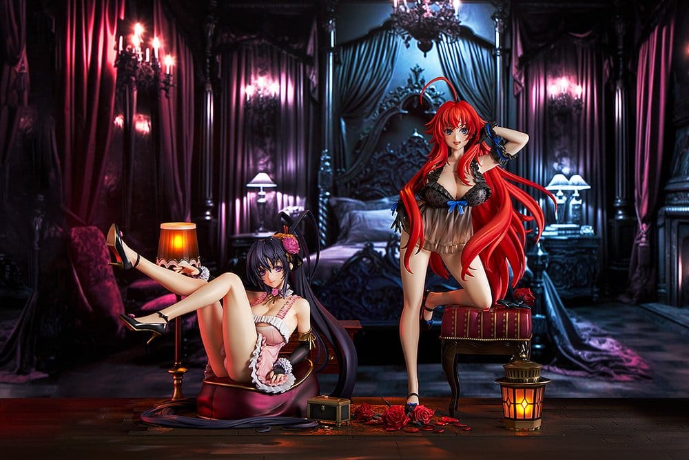 High School DxD Figura PVC 1/6.5 Akeno Himejima Light Novel 15th Anniversary ver. (Renewal Package Edition) 17 cm