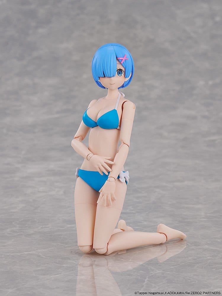Re:ZERO -Starting Life in Another World- Kadokawa Plastic Model Series Maqueta Plastic Model Kit Rem DX Ver. 16 cm