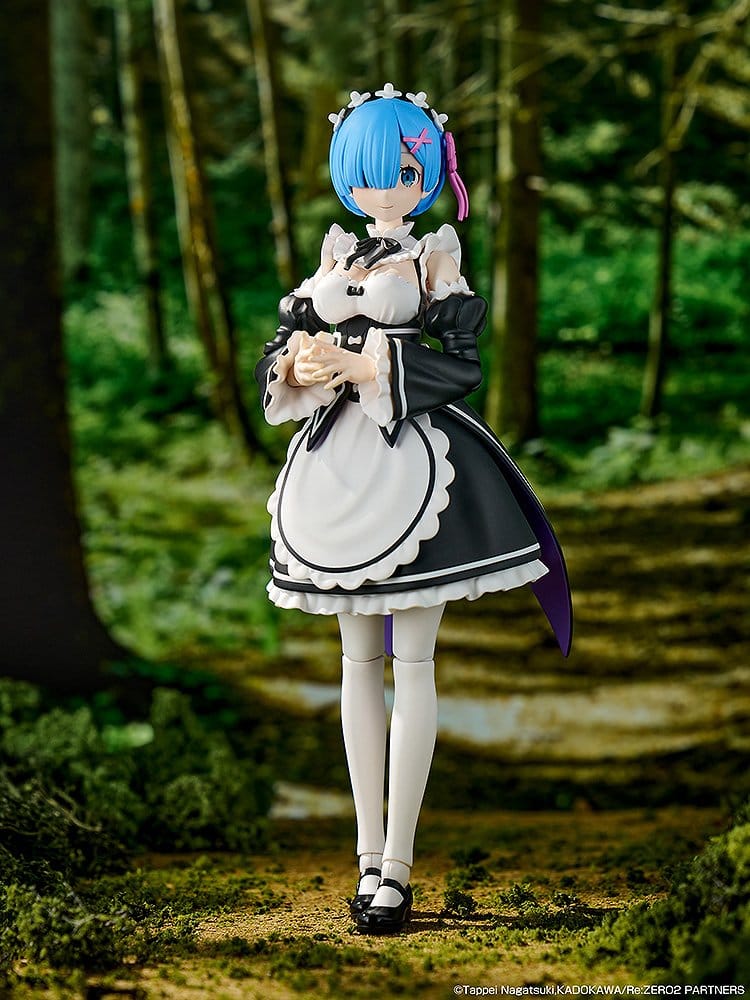 Re:ZERO -Starting Life in Another World- Kadokawa Plastic Model Series Maqueta Plastic Model Kit Rem DX Ver. 16 cm