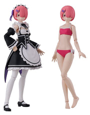 Re:ZERO -Starting Life in Another World- Kadokawa Plastic Model Series Maqueta Plastic Model Kit Ram DX Ver. 16 cm