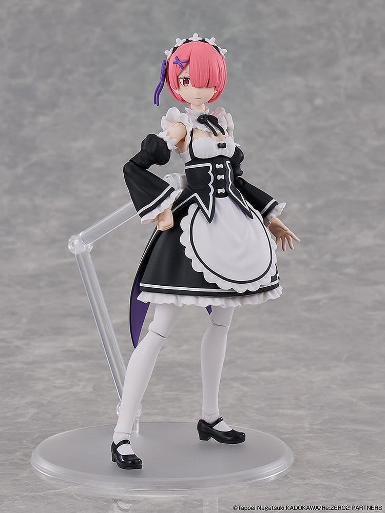Re:ZERO -Starting Life in Another World- Kadokawa Plastic Model Series Maqueta Plastic Model Kit Ram DX Ver. 16 cm