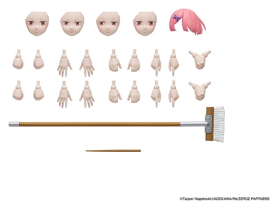Re:ZERO -Starting Life in Another World- Kadokawa Plastic Model Series Maqueta Plastic Model Kit Ram DX Ver. 16 cm