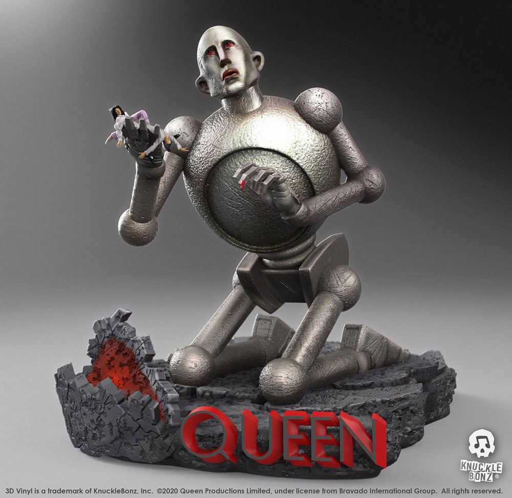 Queen Estatua 3D Vinyl Queen Robot (News of the World) 20 x 21 x 24 cm Frikytopia
