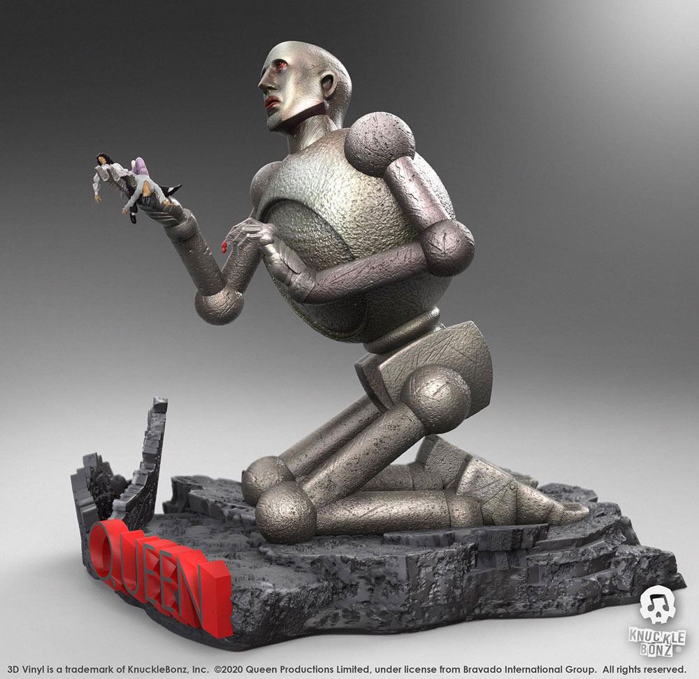 Queen Estatua 3D Vinyl Queen Robot (News of the World) 20 x 21 x 24 cm