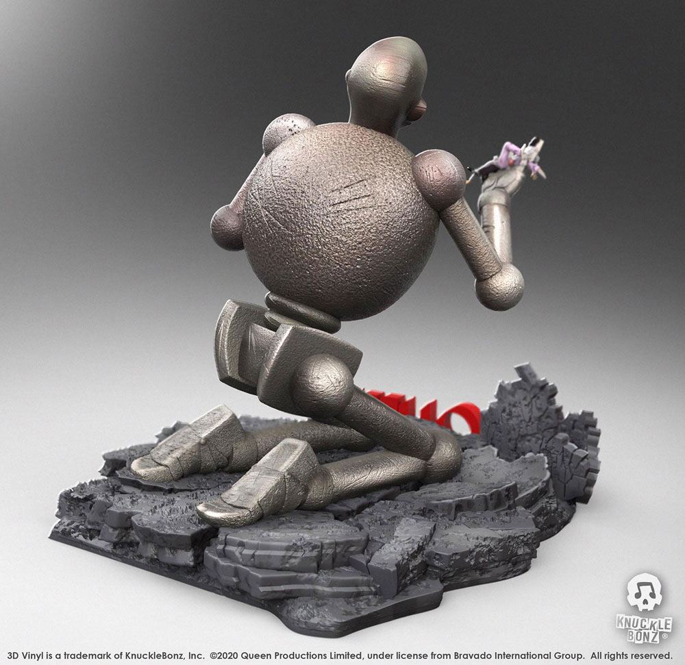 Queen Estatua 3D Vinyl Queen Robot (News of the World) 20 x 21 x 24 cm