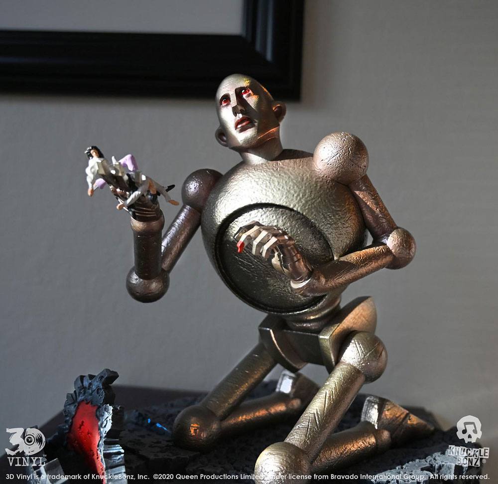 Queen Estatua 3D Vinyl Queen Robot (News of the World) 20 x 21 x 24 cm