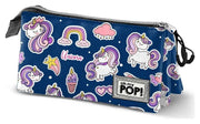 Oh My Pop! Triple Estuche para lápices Magical Multicolour