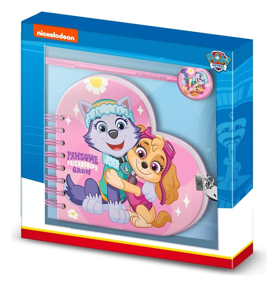 PAW Patrol Libreta con bolígrafo Set de regalo Pawsome Friendships Grow