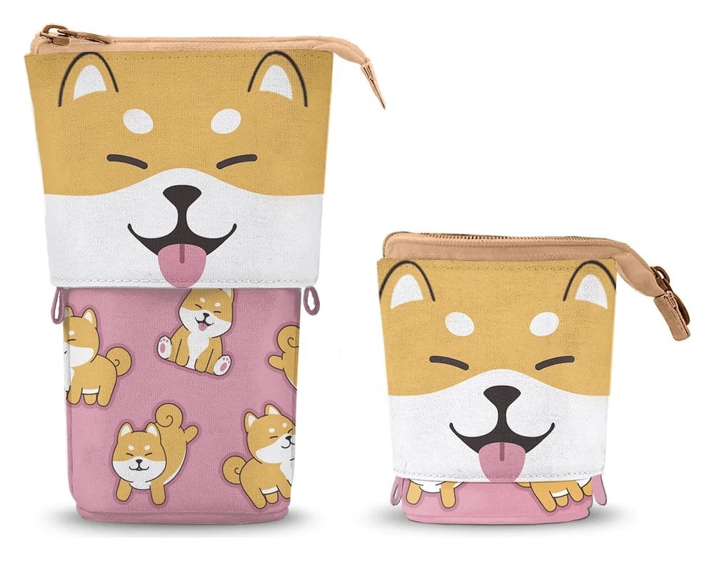 Oh My Pop! Cute Estuche para lápices Shiba Pink Frikytopia