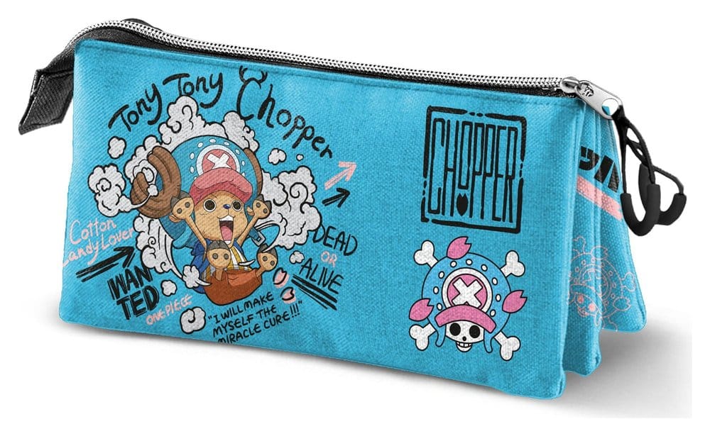 One Piece Triple Estuche Chopper Frikytopia