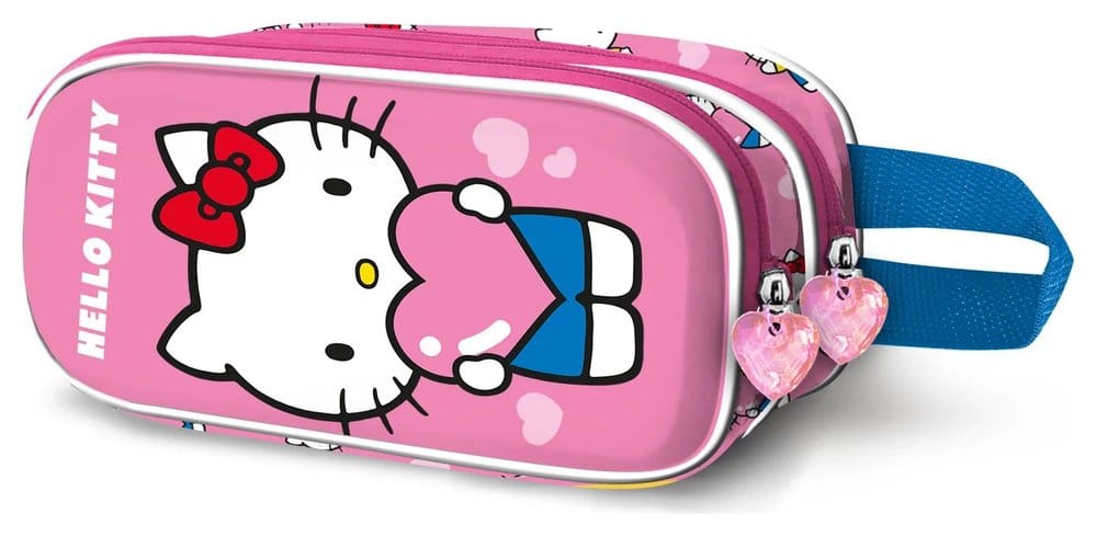 Sanrio 3D Double Estuche Hello Kitty Heart