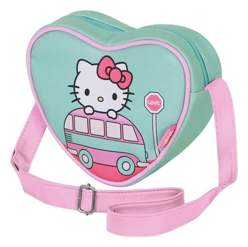 Sanrio Casual Heart Bolso de hombro Hello Kitty Van