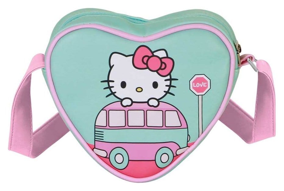 Sanrio Casual Heart Bolso de hombro Hello Kitty Van