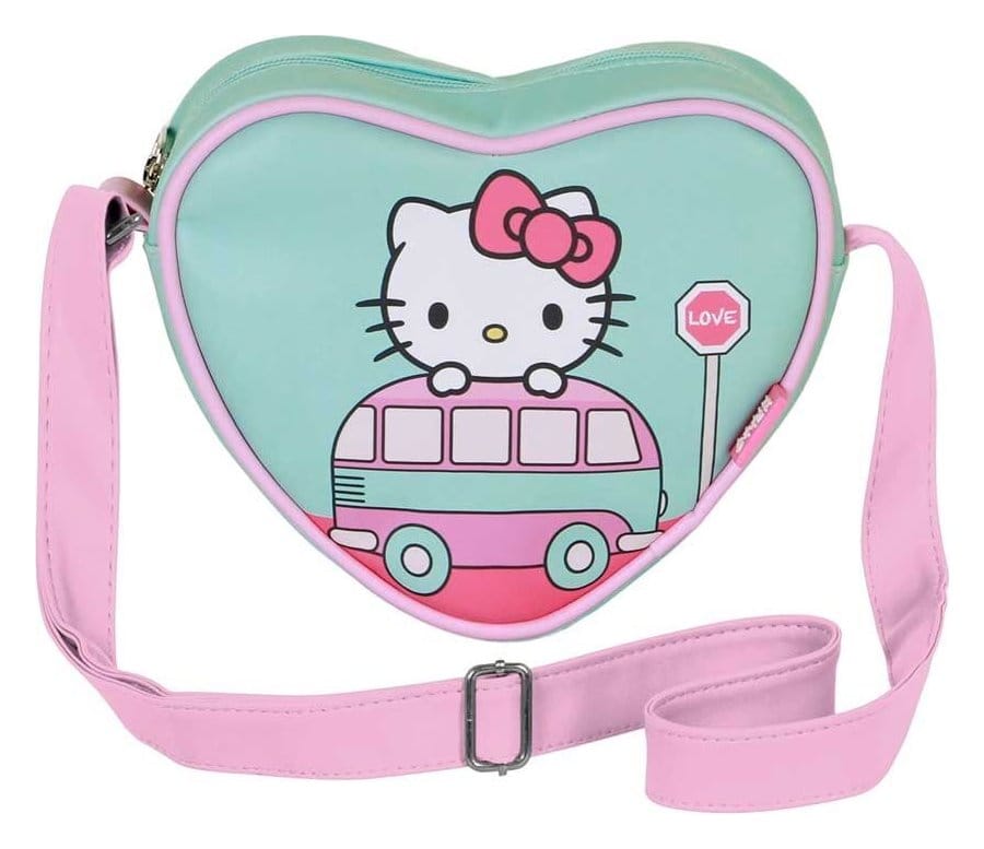Sanrio Casual Heart Bolso de hombro Hello Kitty Van