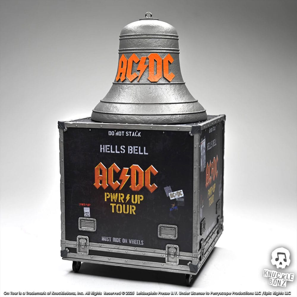 AC/DC Estatua Rock Ikonz On Tour PWR UP Tour Hells Bell Frikytopia