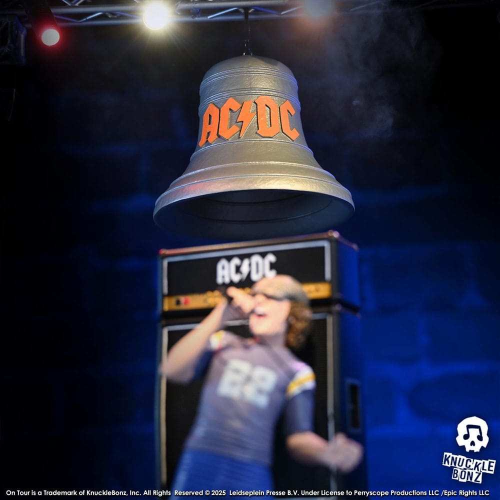AC/DC Estatua Rock Ikonz On Tour PWR UP Tour Hells Bell