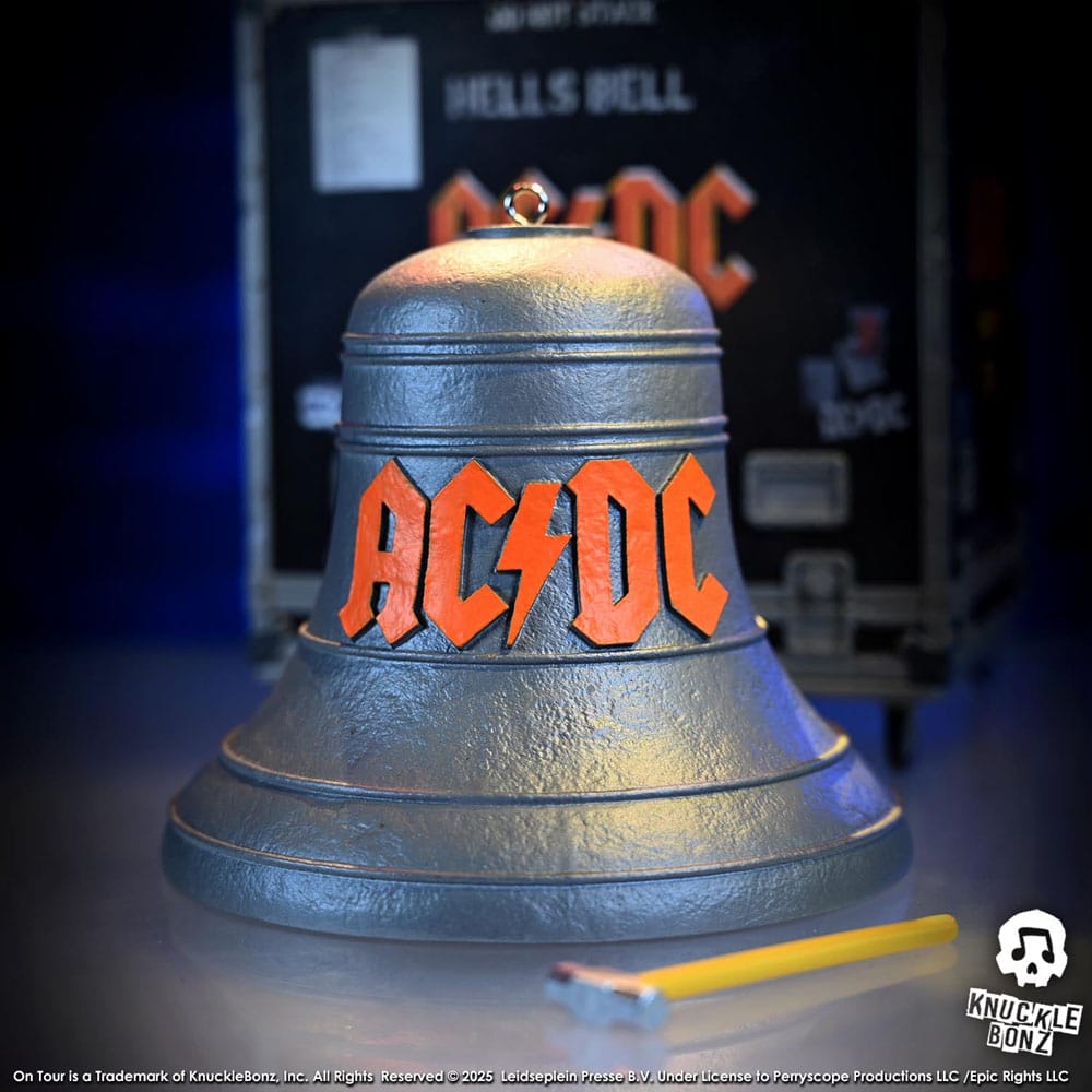 AC/DC Estatua Rock Ikonz On Tour PWR UP Tour Hells Bell