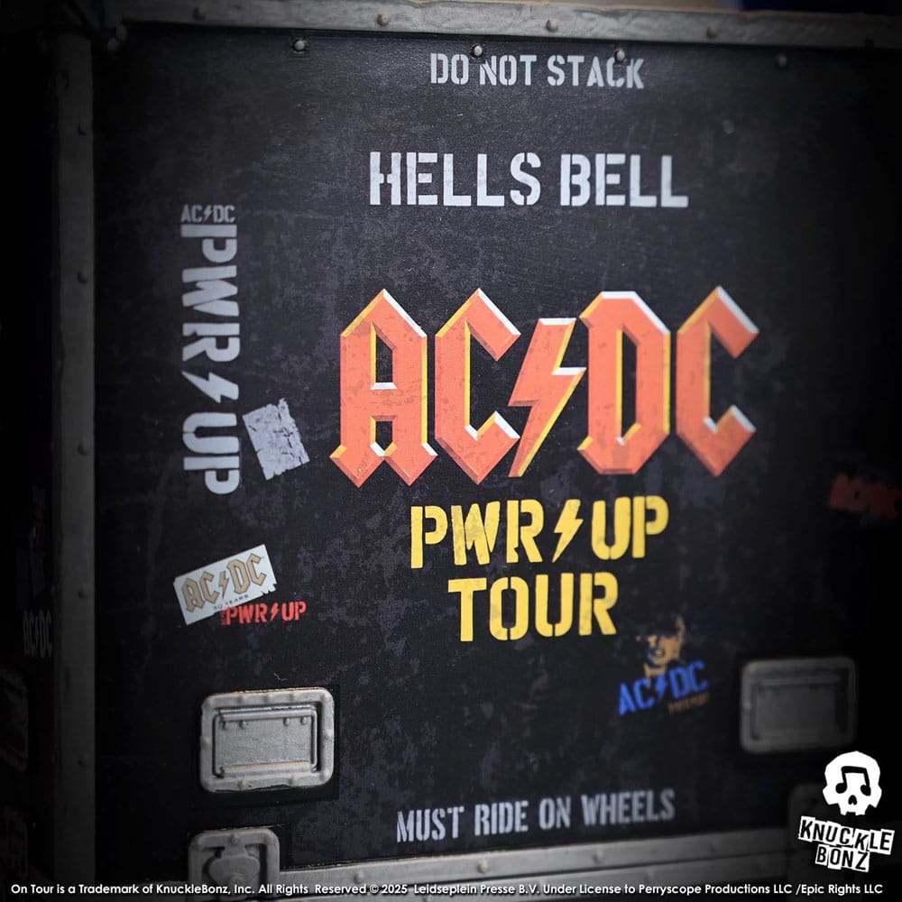 AC/DC Estatua Rock Ikonz On Tour PWR UP Tour Hells Bell