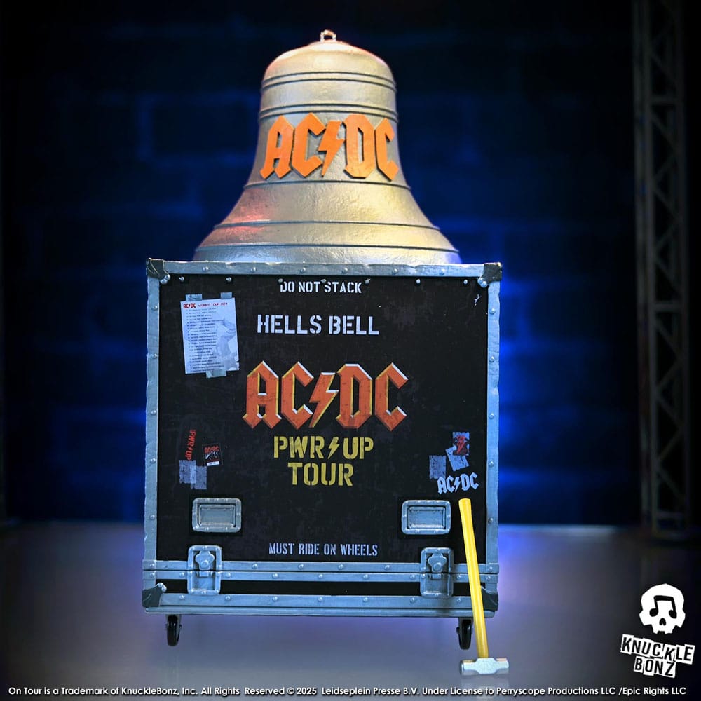AC/DC Estatua Rock Ikonz On Tour PWR UP Tour Hells Bell