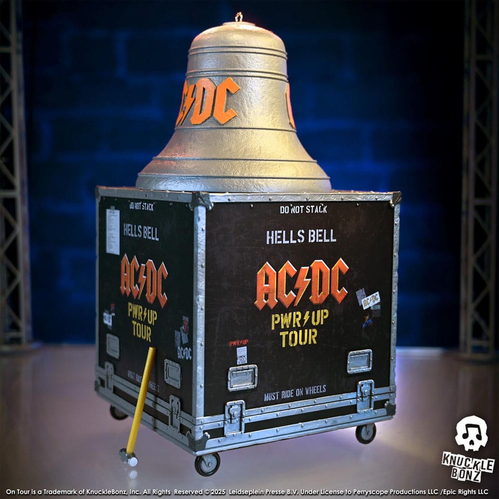 AC/DC Estatua Rock Ikonz On Tour PWR UP Tour Hells Bell