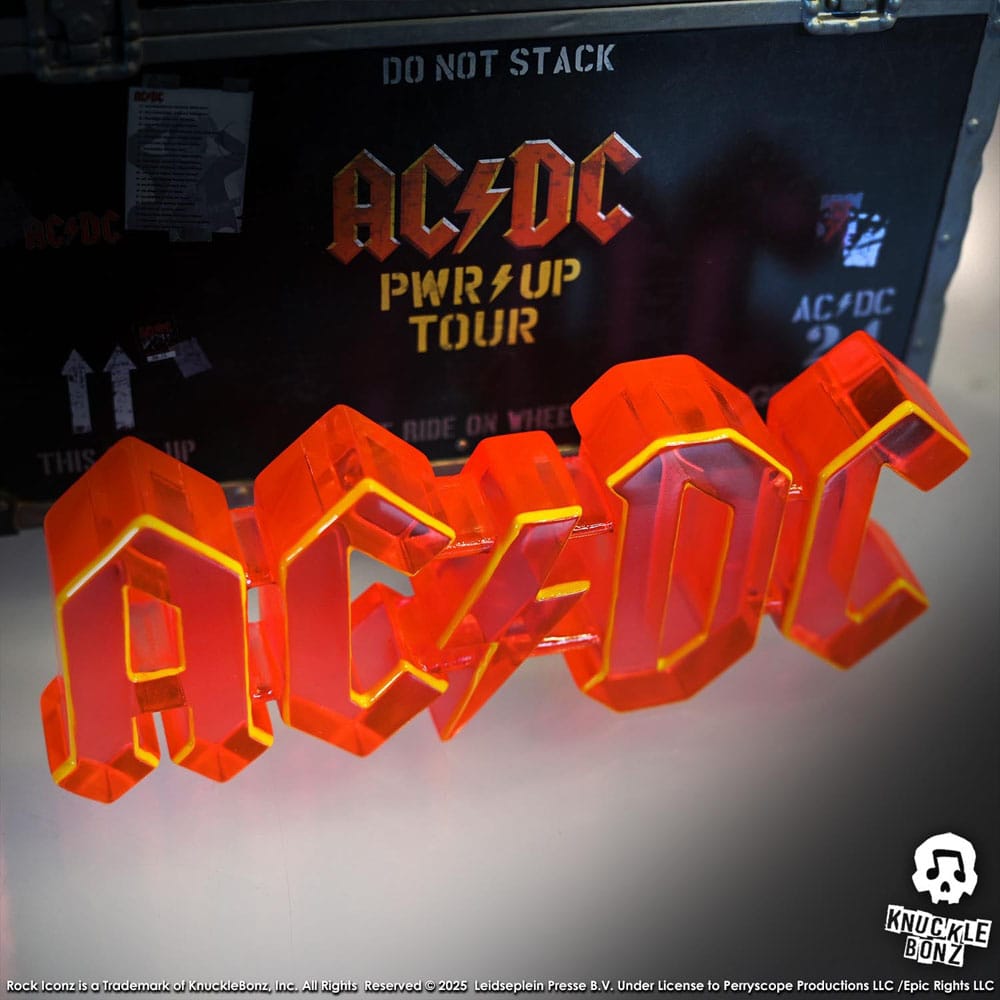 AC/DC Estatua Rock Ikonz On Tour PWR UP Tour Road Case