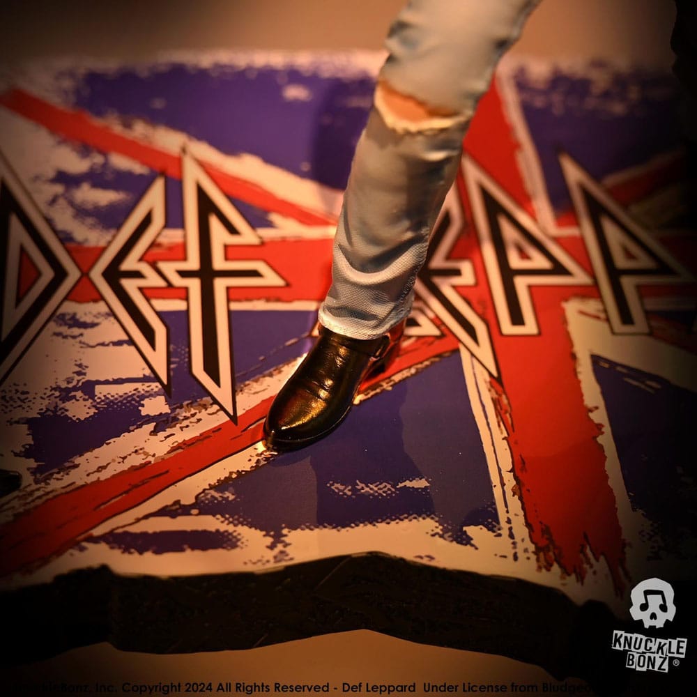 Def Leppard Estatua Rock Iconz Vivian Campbell 24 cm