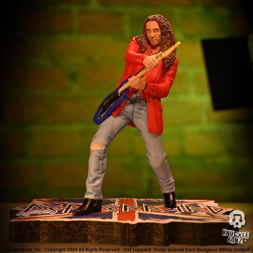 Def Leppard Estatua Rock Iconz Vivian Campbell 24 cm