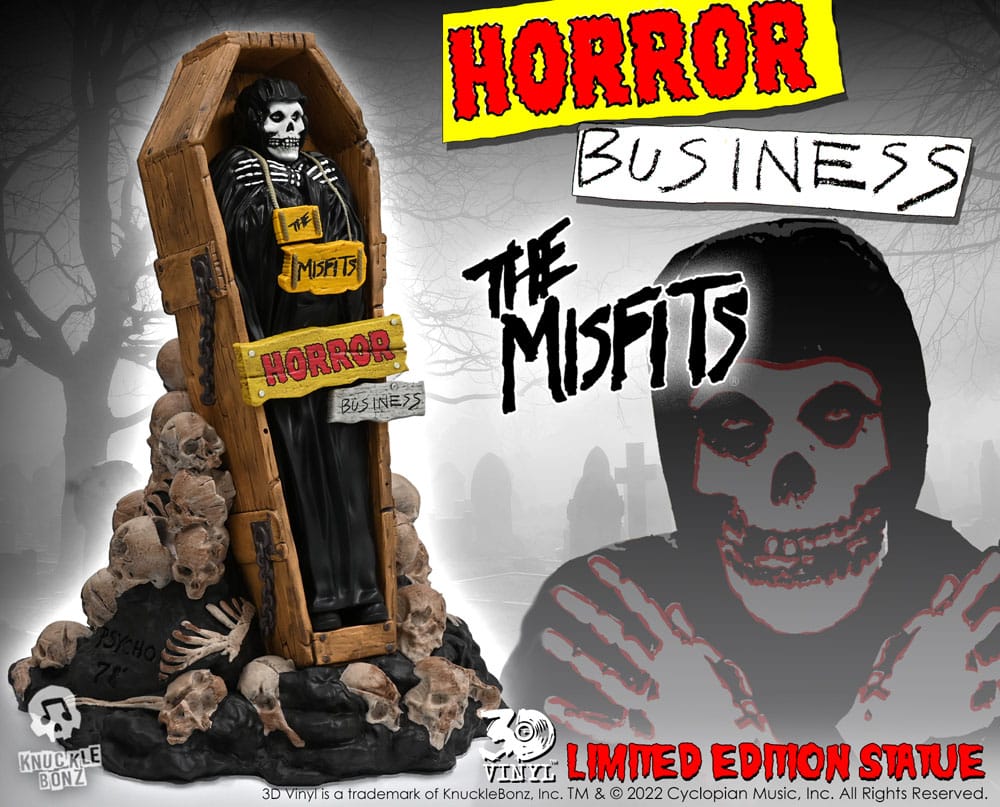 Misfits Estatua 3D Vinyl Horror Business 25 cm