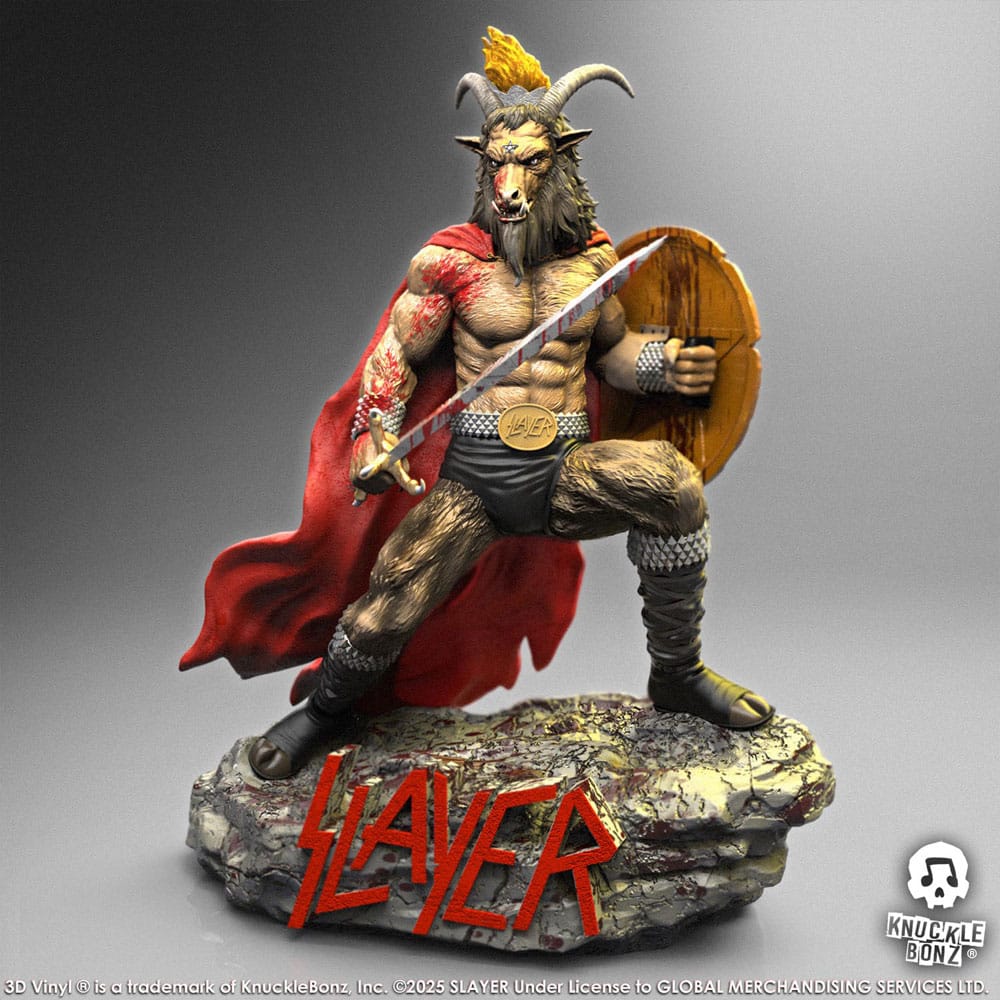 Slayer Estatua 3D Vinyl Show No Mercy Minotaur 22 cm Frikytopia
