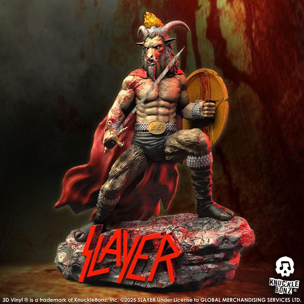 Slayer Estatua 3D Vinyl Show No Mercy Minotaur 22 cm