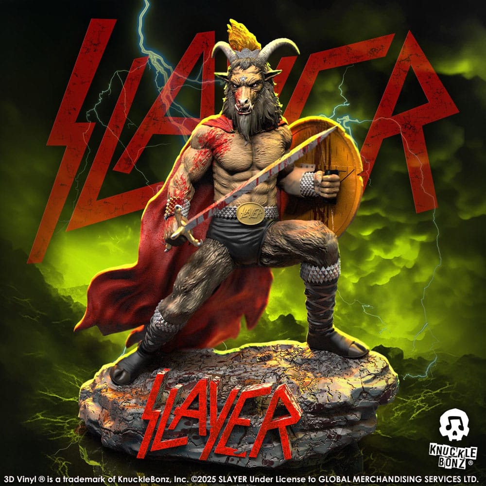 Slayer Estatua 3D Vinyl Show No Mercy Minotaur 22 cm