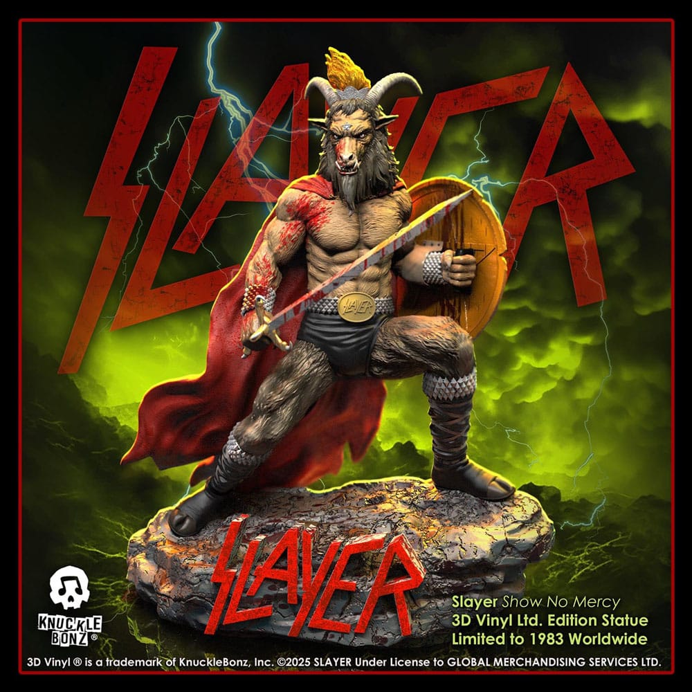 Slayer Estatua 3D Vinyl Show No Mercy Minotaur 22 cm